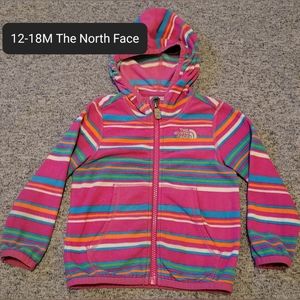 12-18M The North Face fleece jacket